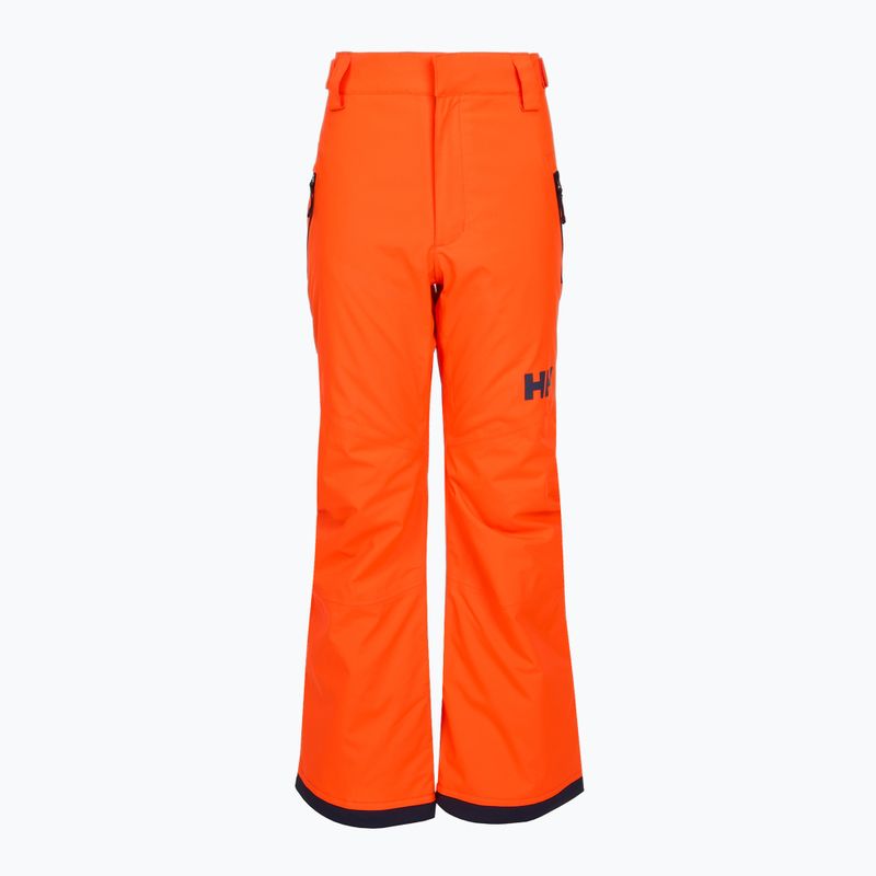 Vaikiškos slidinėjimo kelnės Helly Hansen Legendary neon orange 5