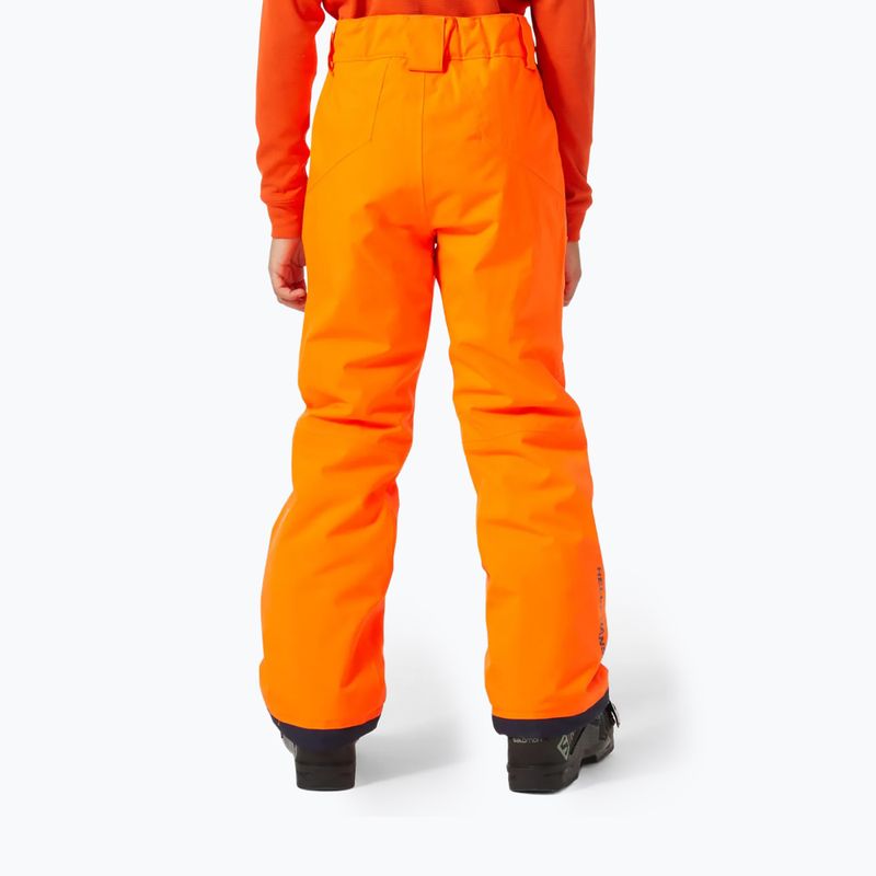 Vaikiškos slidinėjimo kelnės Helly Hansen Legendary neon orange 2