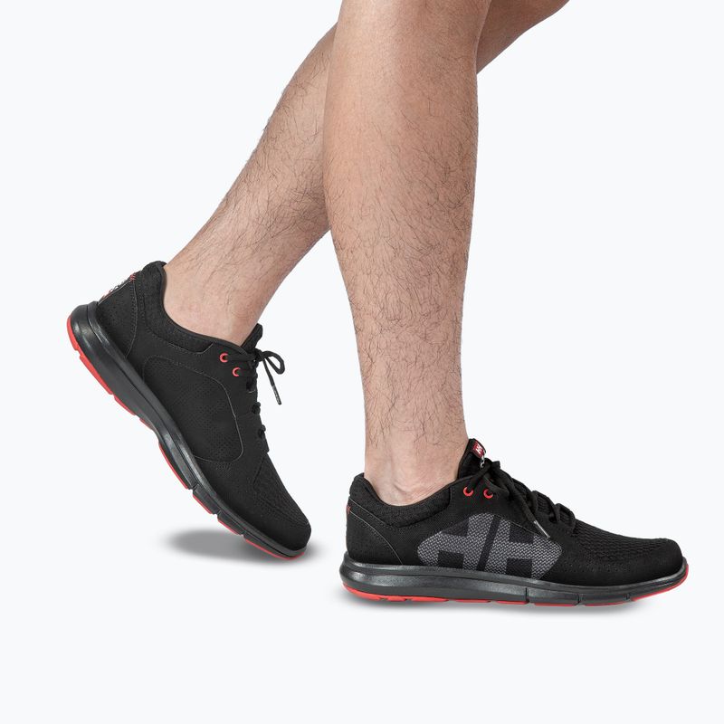 Vyriški batai Helly Hansen Ahiga V4 Hydropower off black/alert red 7