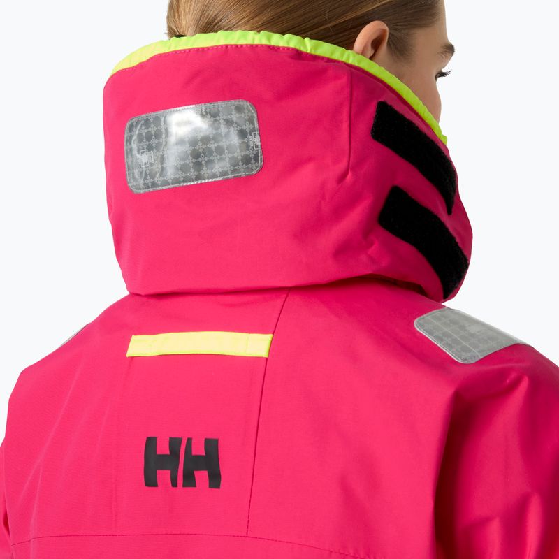Moteriška buriavimo striukė Helly Hansen Skagen Offshore cranberry 4