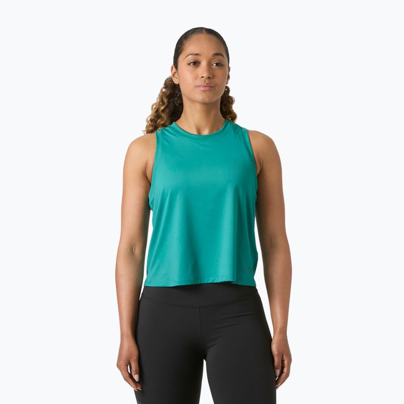 Moteriški marškinėliai Helly Hansen Ocean Cropped Tank Top dark mint