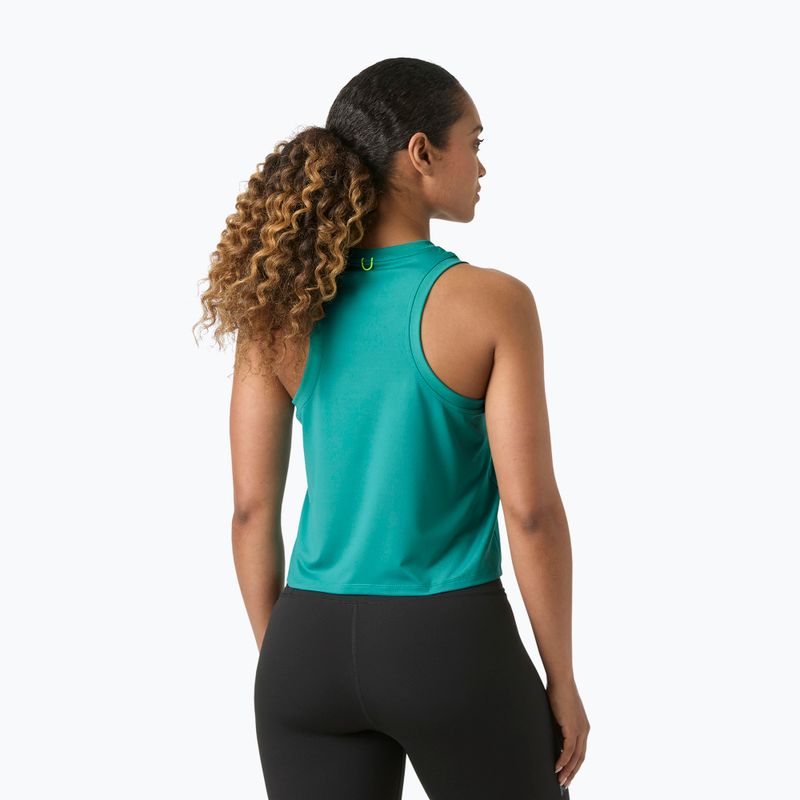 Moteriški marškinėliai Helly Hansen Ocean Cropped Tank Top dark mint 2