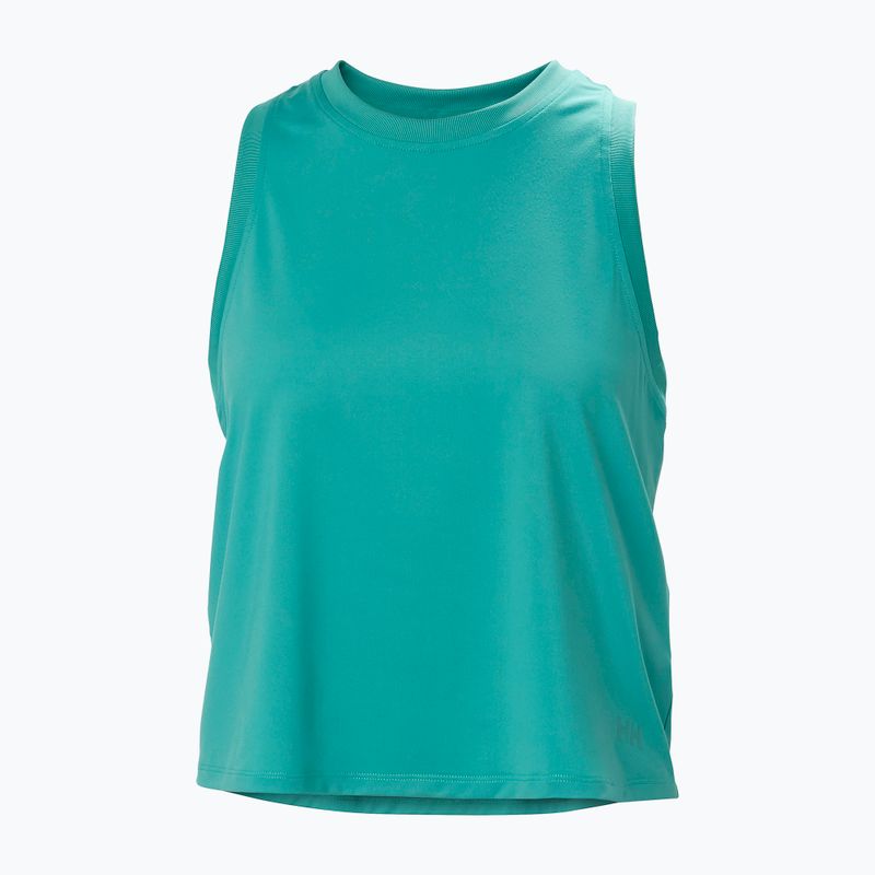 Moteriški marškinėliai Helly Hansen Ocean Cropped Tank Top dark mint 5