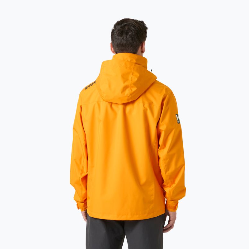 Vyriška buriavimo striukė Helly Hansen Crew Hooded 2.0 ignite orange 2