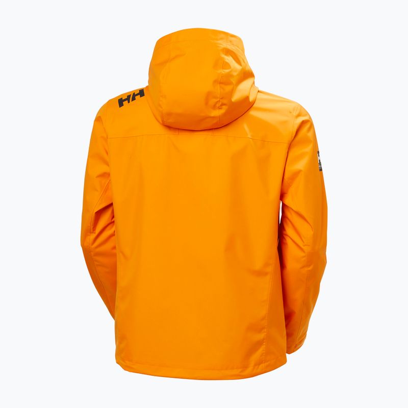 Vyriška buriavimo striukė Helly Hansen Crew Hooded 2.0 ignite orange 8