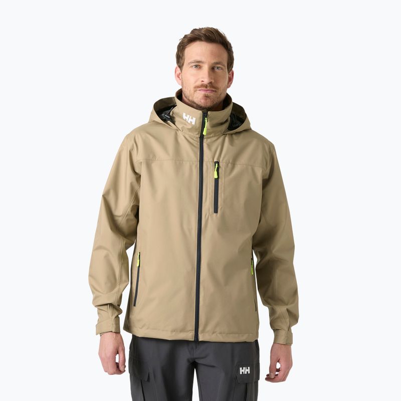 Vyriška buriavimo striukė Helly Hansen Crew Hooded 2.0 pebble