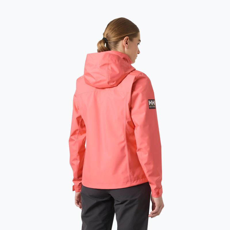 Moteriška buriavimo striukė Helly Hansen Crew Hooded 2.0 sunset pink 2
