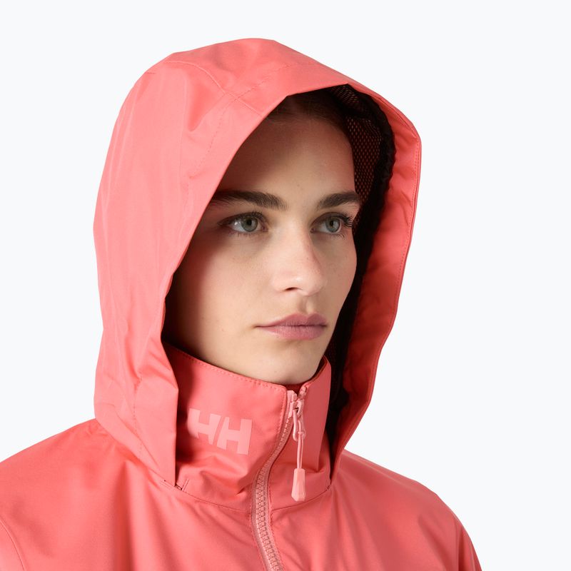 Moteriška buriavimo striukė Helly Hansen Crew Hooded 2.0 sunset pink 3