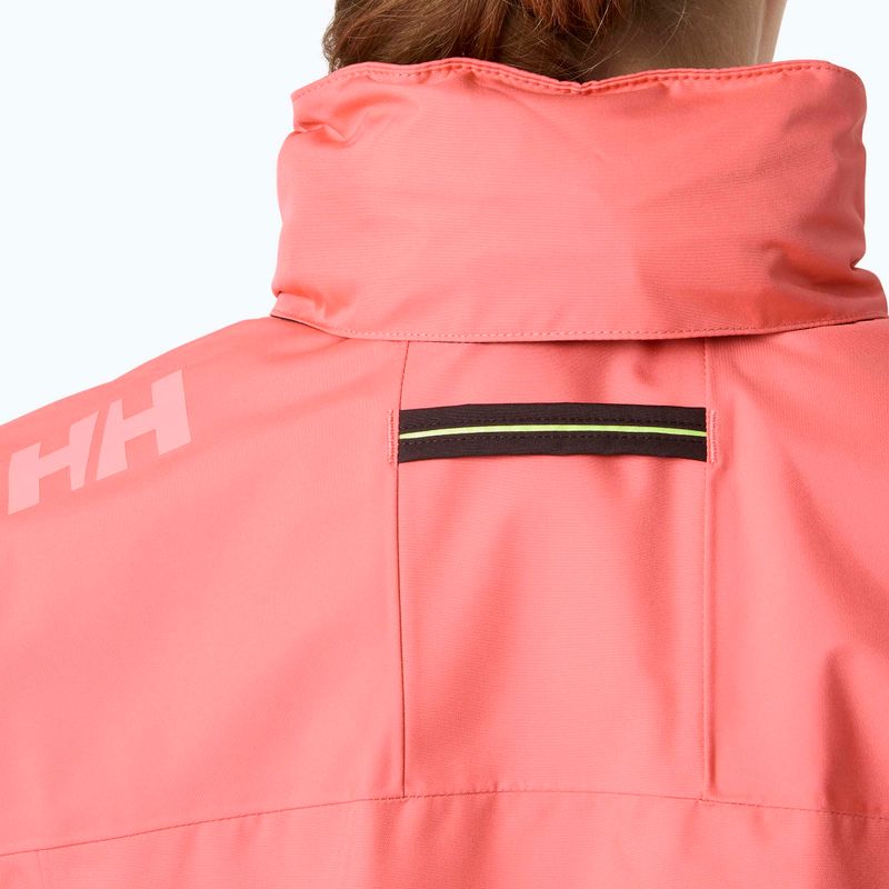Moteriška buriavimo striukė Helly Hansen Crew Hooded 2.0 sunset pink 4