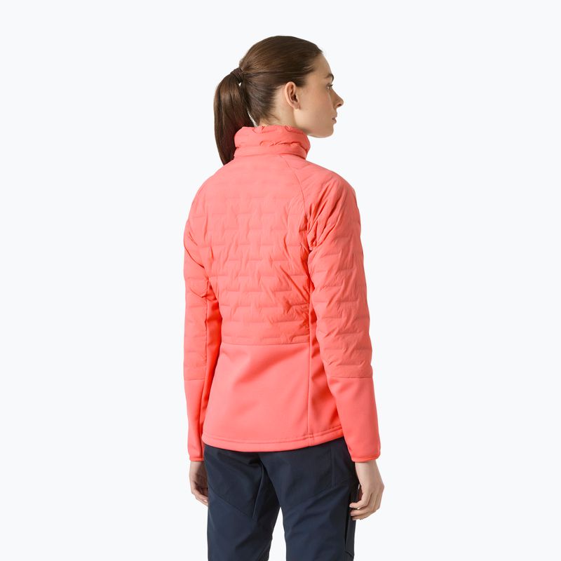 Moteriška hibridinė striukė Helly Hansen HP Hybrid Stretch Insulator sunset pink 2