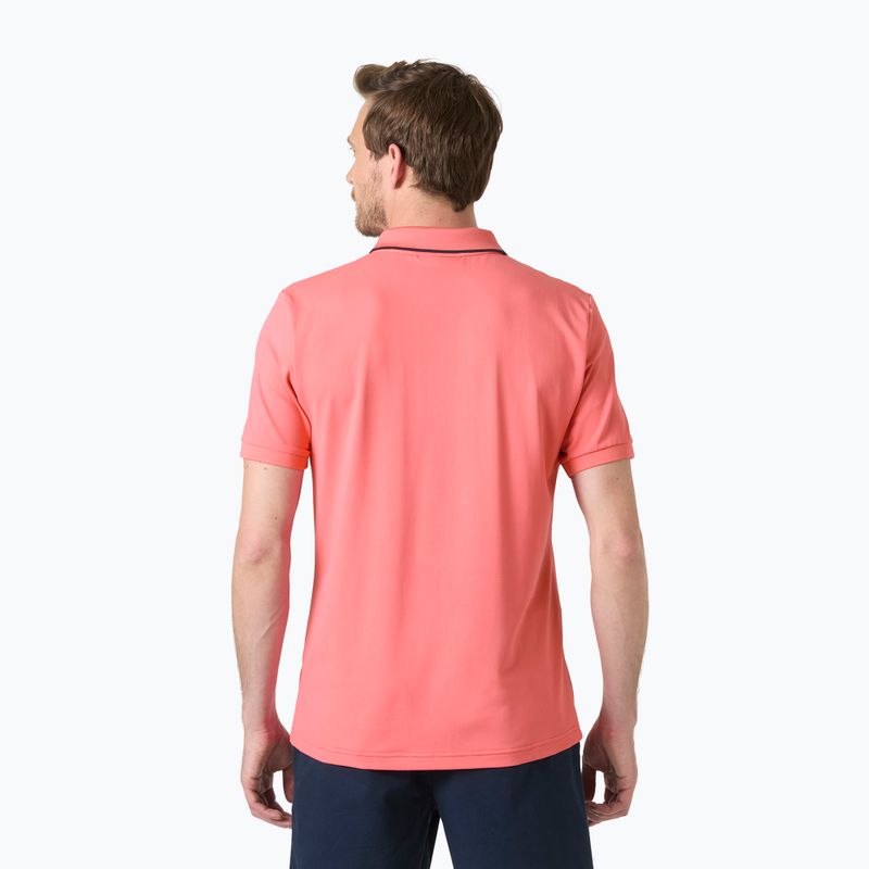 Vyriški polo marškinėliai Helly Hansen Hp Figari Polo sunset pink 2