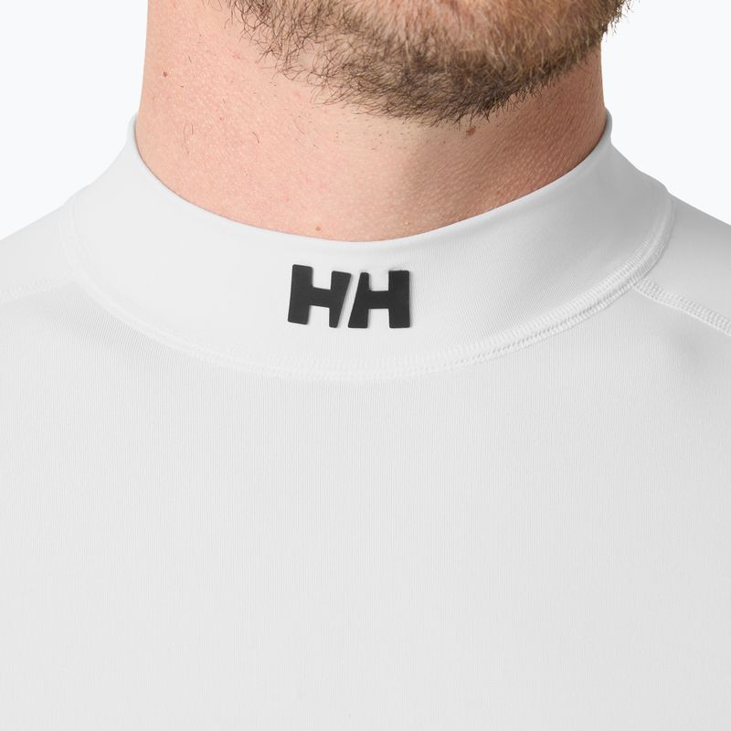 Vyriški plaukimo marškinėliai ilgomis rankovėmis Helly Hansen Waterwear Rashguard white 3