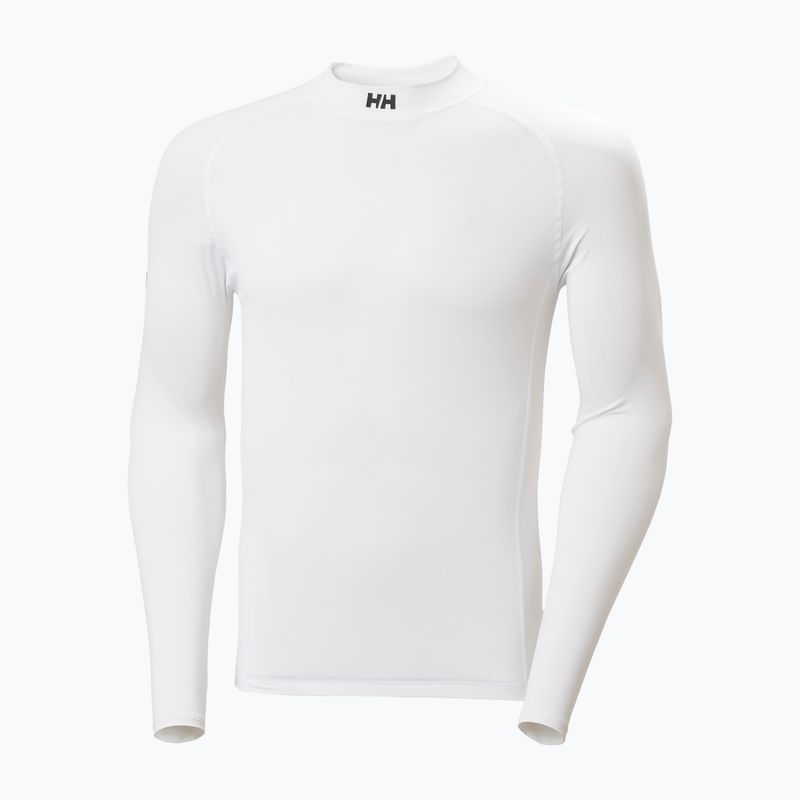 Vyriškas plaukimo marškinėliai ilgomis rankovėmis Helly Hansen Waterwear Rashguard white 4
