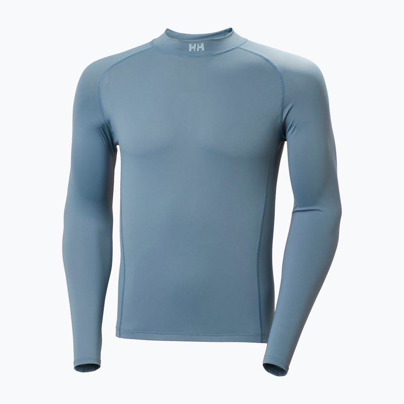 Vyriški plaukimo marškinėliai ilgomis rankovėmis Helly Hansen Waterwear Rashguard washed navy 5