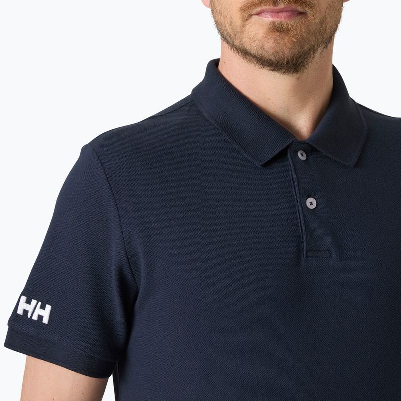 Vyriški polo marškinėliai Helly Hansen Crew Polo Pique navy 3