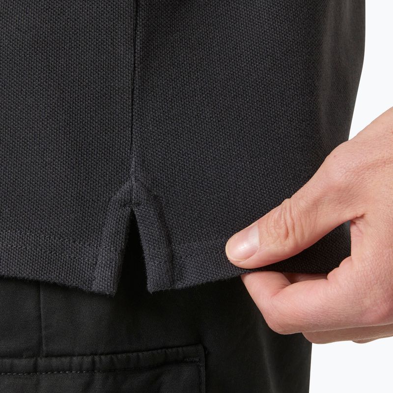 Vyriški polo marškinėliai Helly Hansen Crew Polo Pique ebony 5
