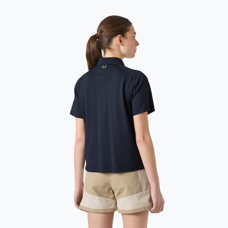 Moteriški polo marškinėliai Helly Hansen Hp Salina Polo navy 2