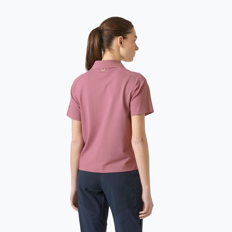 Moteriški polo marškinėliai Helly Hansen Hp Salina Polo wildberry 2