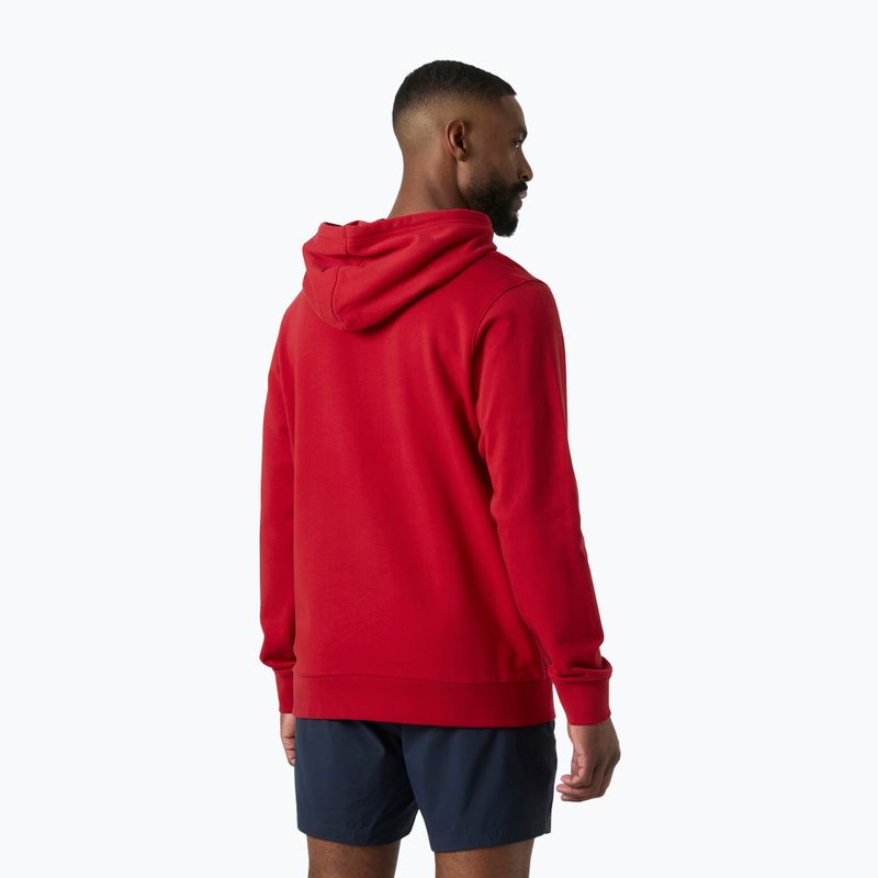 Vyriškas džemperis Helly Hansen Core Graphic Hoodie red 2