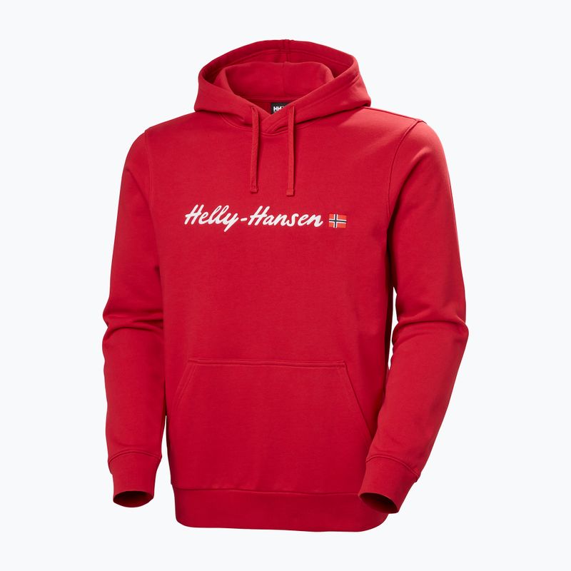 Vyriškas džemperis Helly Hansen Core Graphic Hoodie red 5