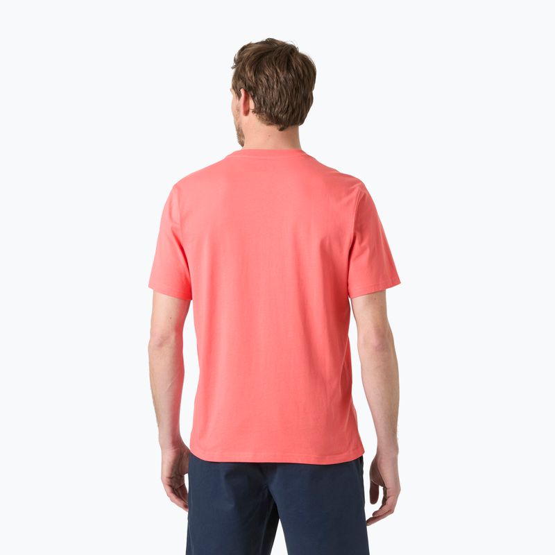 Vyriški marškinėliai Helly Hansen Hudson nantucket red 2