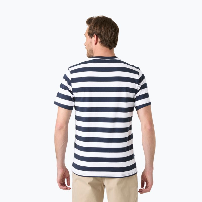 Vyriški marškinėliai Helly Hansen Hudson navy stripe 2