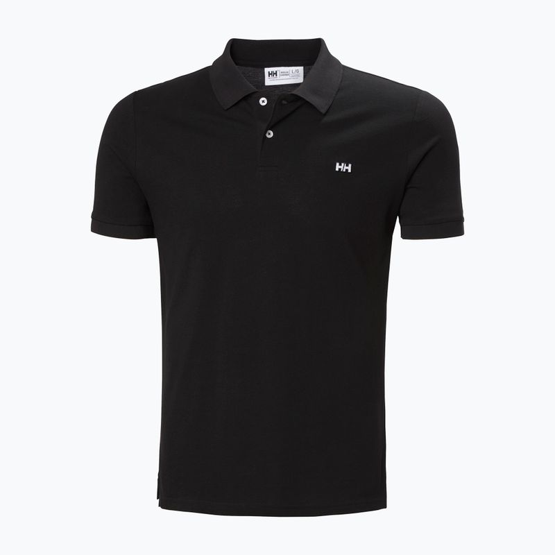 Vyriški polo marškinėliai Helly Hansen Elba Fitted Polo black 5