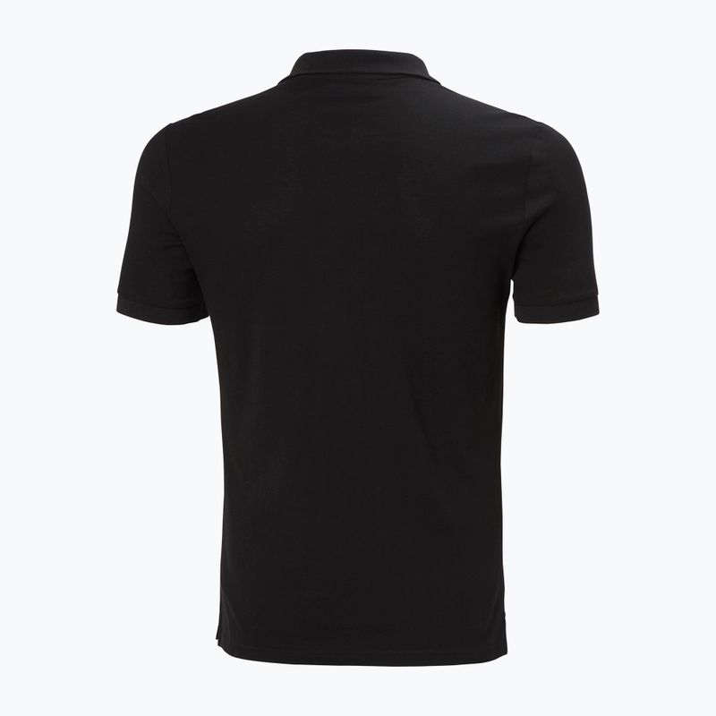 Vyriški polo marškinėliai Helly Hansen Elba Fitted Polo black 6