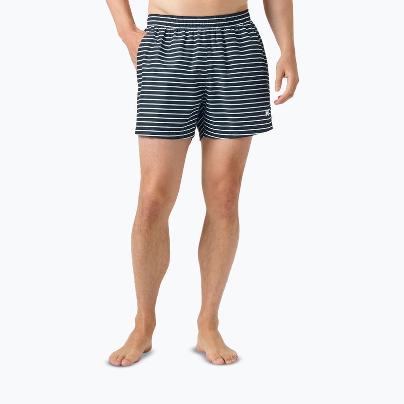 Vyriški buriavimo šortai Helly Hansen Newport Trunk 4.5" navy stripe aop 3
