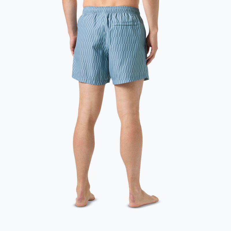 Vyriški buriavimo šortai Helly Hansen Newport Trunk 4.5" washed navy offset stripe 4