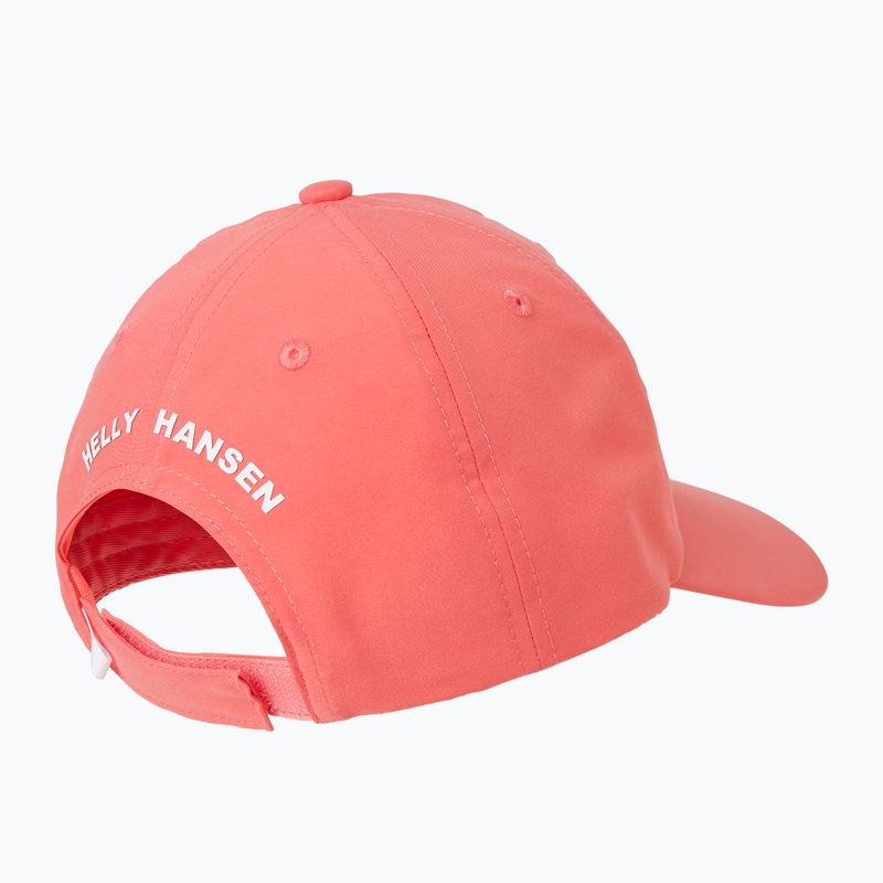 Kepurė su snapeliu Helly Hansen Crew 2.0 sunset pink 2