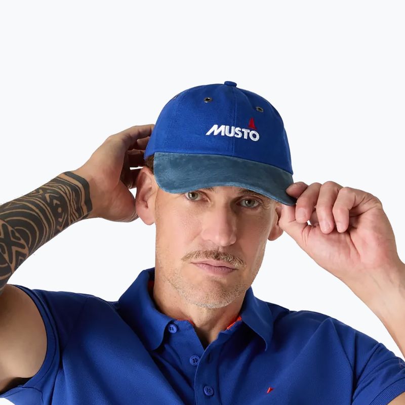 Kepurė su snapeliu Musto Crew Cap mazarine blue 4