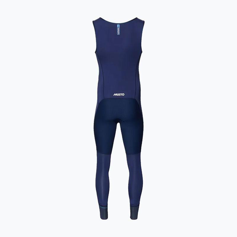 Vyriškas hidrokostiumas Musto Championship 1 mm Long John catalina blue 2