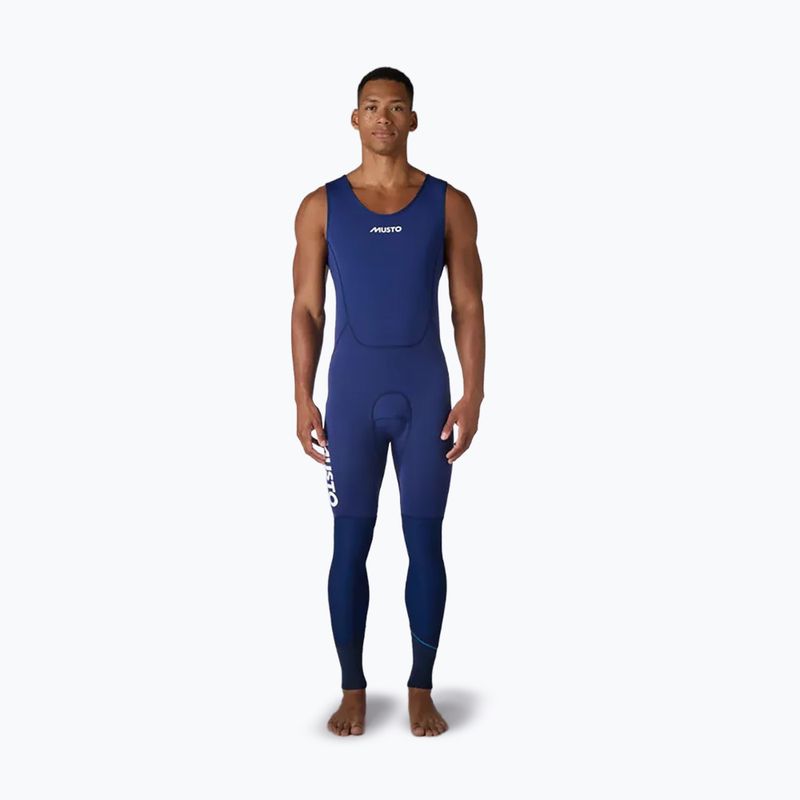Vyriškas hidrokostiumas Musto Championship 1 mm Long John catalina blue 5