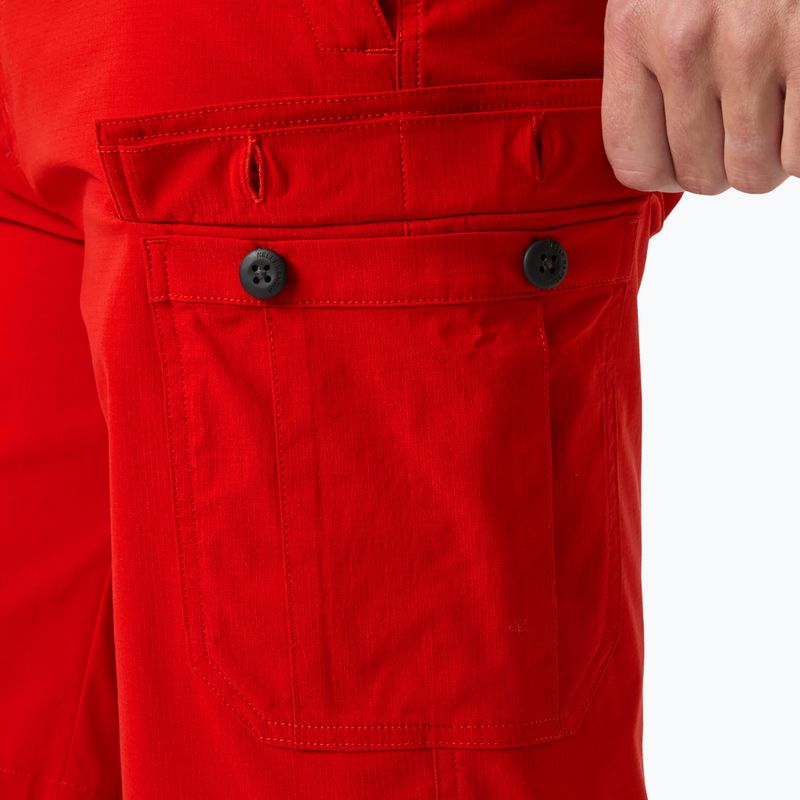 Vyriški buriavimo šortai Helly Hansen QD Cargo 11" red 4