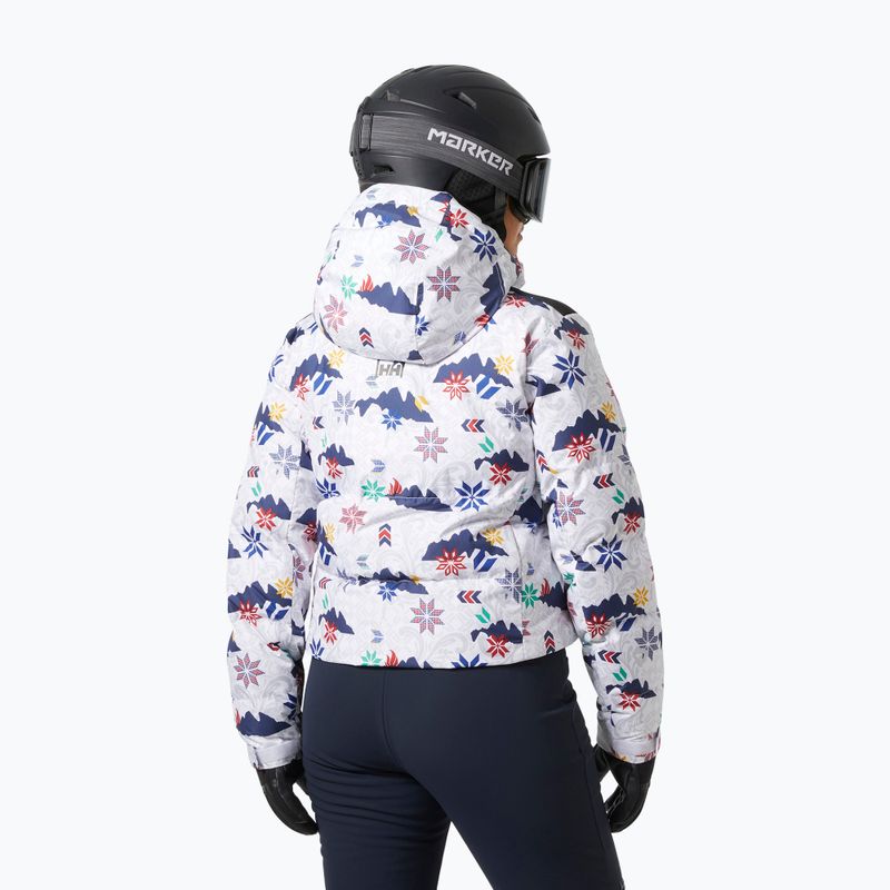Moteriška slidinėjimo striukė Helly Hansen Kvitfjell Race Short Puffy white crescendo 2