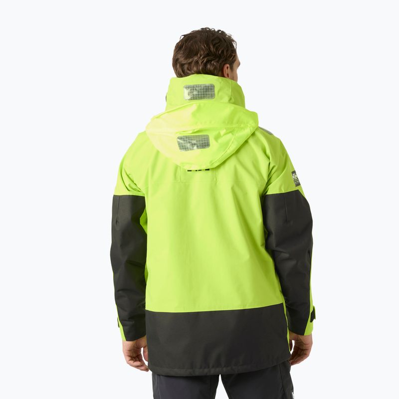 Vyriška buriavimo striukė Helly Hansen Skagen Offshore luminous green 2