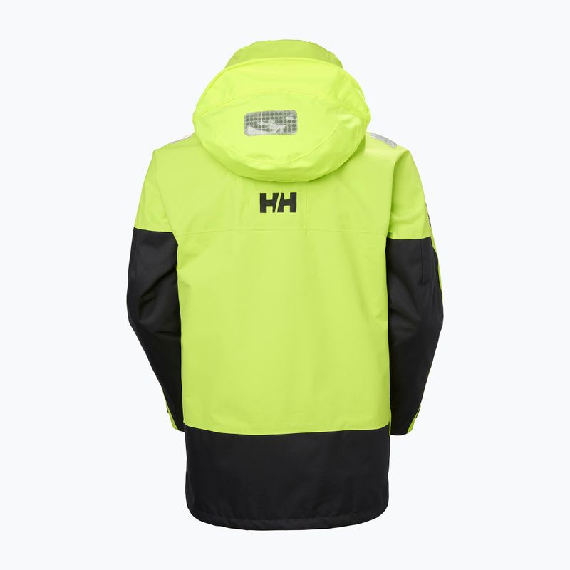 Vyriška buriavimo striukė Helly Hansen Skagen Offshore luminous green 13