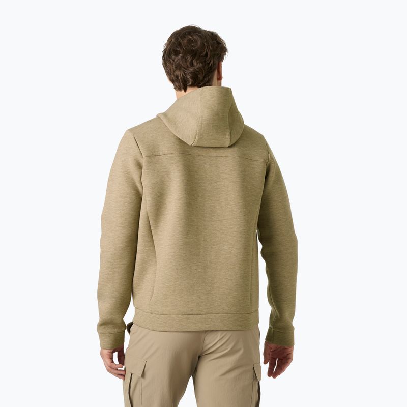 Vyriškas buriavimo džemperis Helly Hansen HP Ocean Full Zip 2.0 sepia melange 2