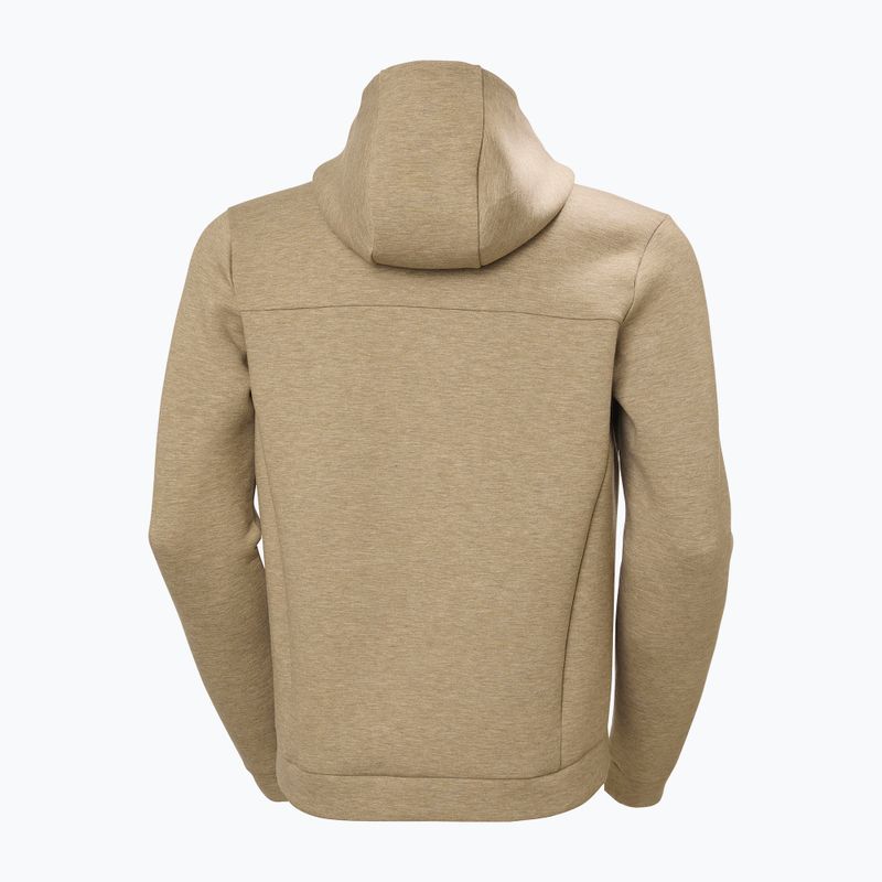 Vyriškas buriavimo džemperis Helly Hansen HP Ocean Full Zip 2.0 sepia melange 6