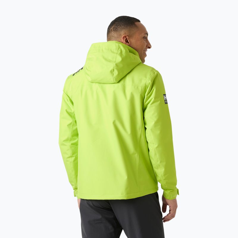 Vyriška buriavimo striukė Helly Hansen Crew Hooded Midlayer 2 luminous green 2