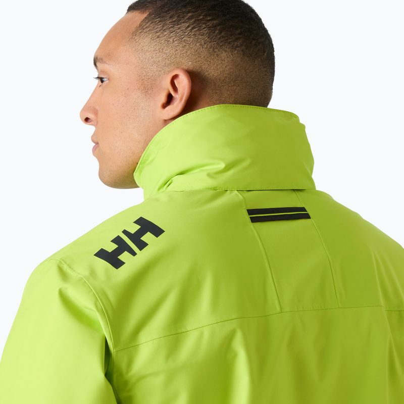Vyriška buriavimo striukė Helly Hansen Crew Hooded Midlayer 2 luminous green 4