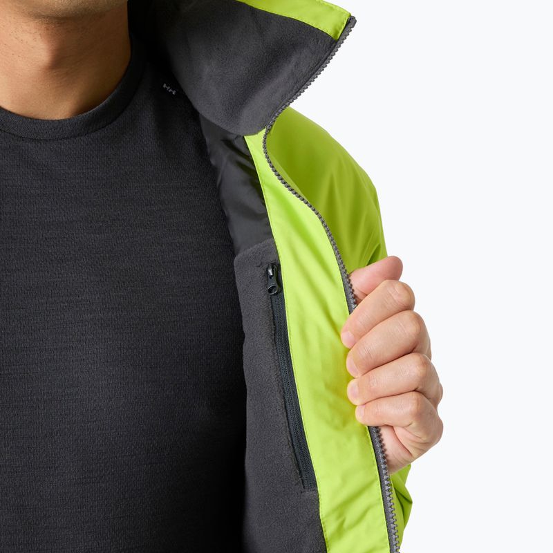 Vyriška buriavimo striukė Helly Hansen Crew Hooded Midlayer 2 luminous green 6