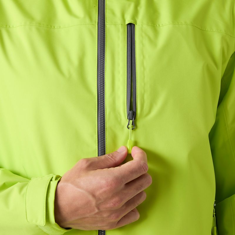 Vyriška buriavimo striukė Helly Hansen Crew Hooded Midlayer 2 luminous green 7