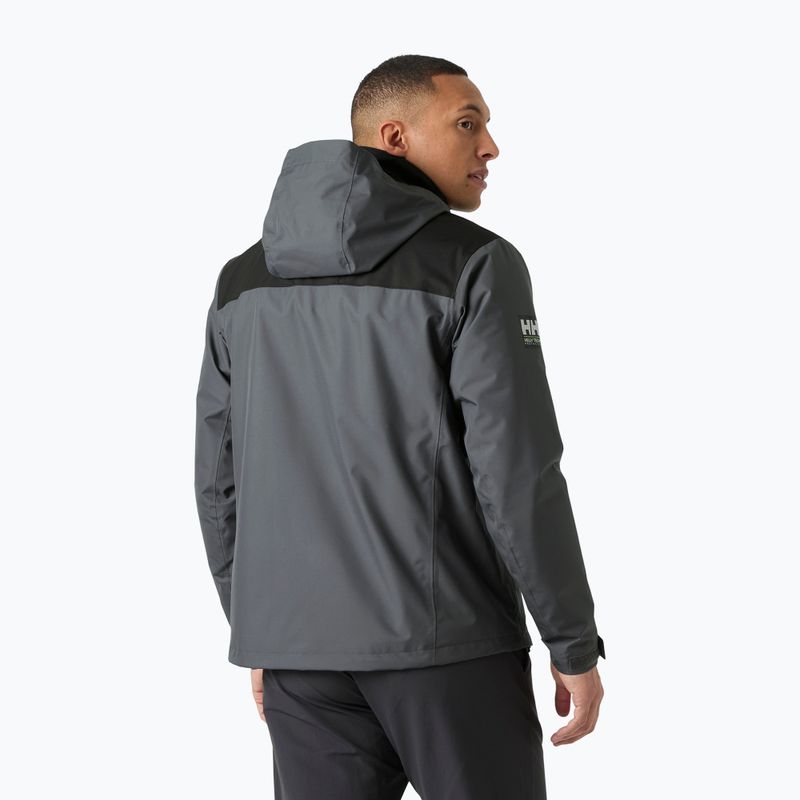 Vyriška buriavimo striukė Helly Hansen Crew Hooded Midlayer 2 thunder grey 2