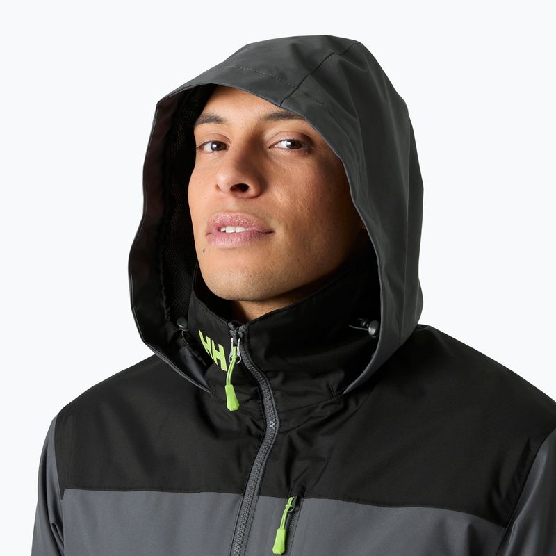 Vyriška buriavimo striukė Helly Hansen Crew Hooded Midlayer 2 thunder grey 3