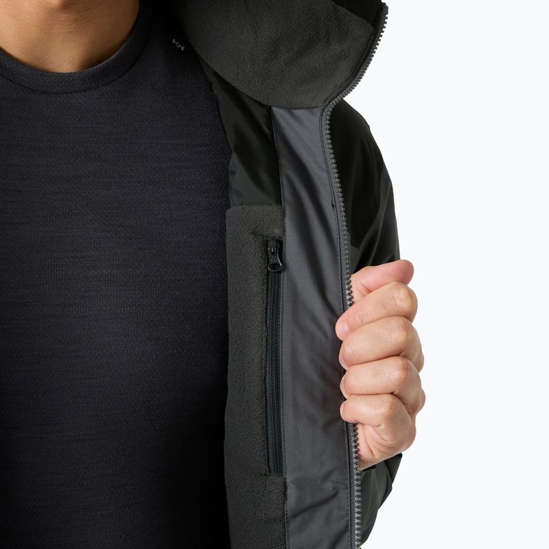 Vyriška buriavimo striukė Helly Hansen Crew Hooded Midlayer 2 thunder grey 5