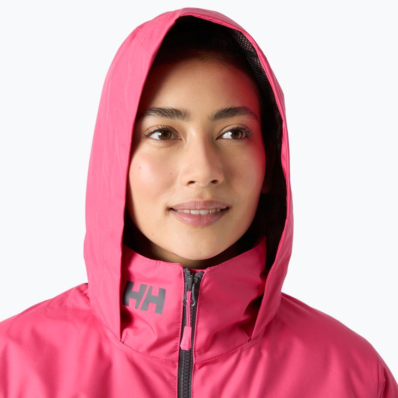 Moteriška buriavimo striukė Helly Hansen Crew Hooded Midlayer 2.0 hot pink 3