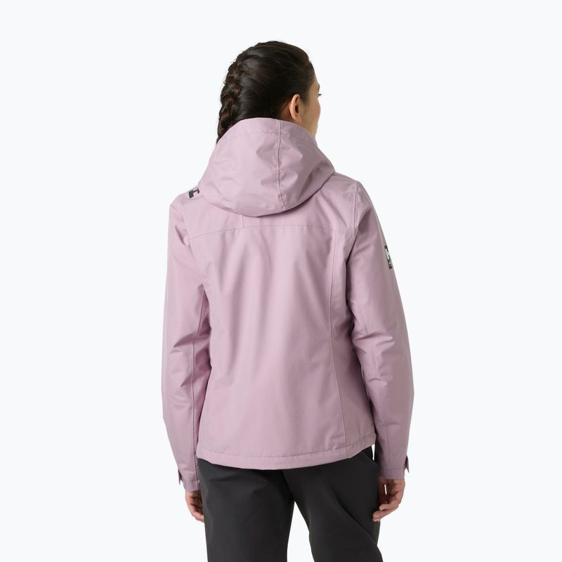 Moteriška buriavimo striukė Helly Hansen Crew Hooded Midlayer 2.0 purple play 2
