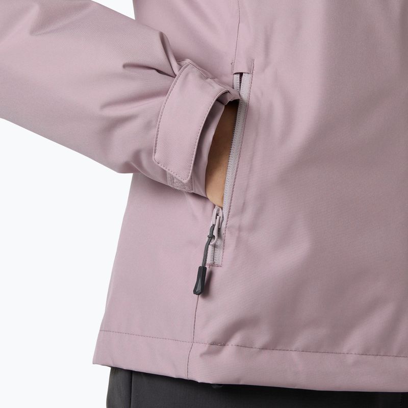 Moteriška buriavimo striukė Helly Hansen Crew Hooded Pile purple clay 6